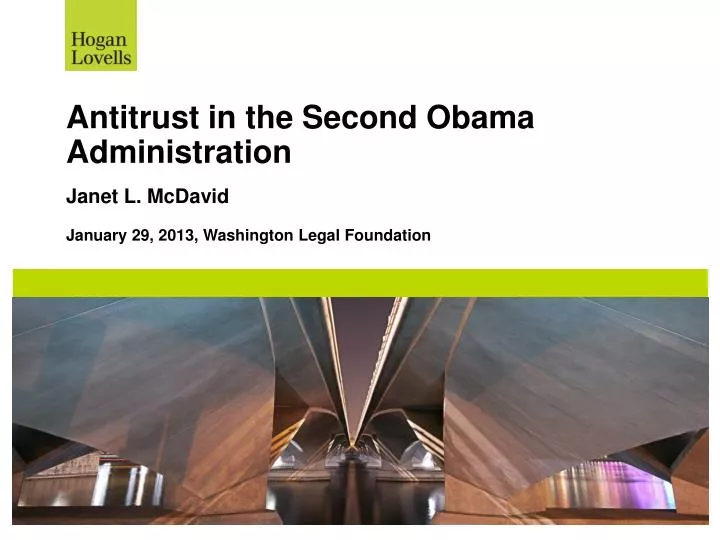 antitrust in the second obama administration