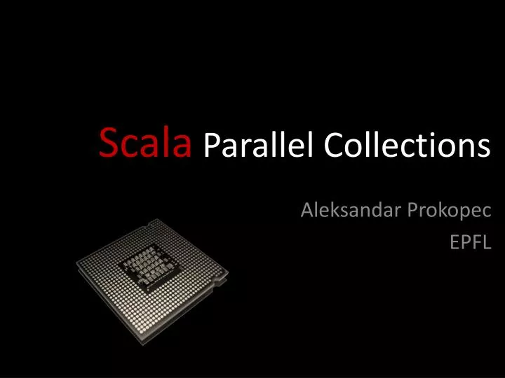 scala parallel collections
