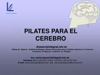 PILATES PARA EL CEREBRO .