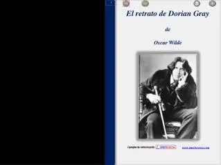 El retrato de Dorian Gray de Oscar Wilde