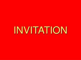 invitation