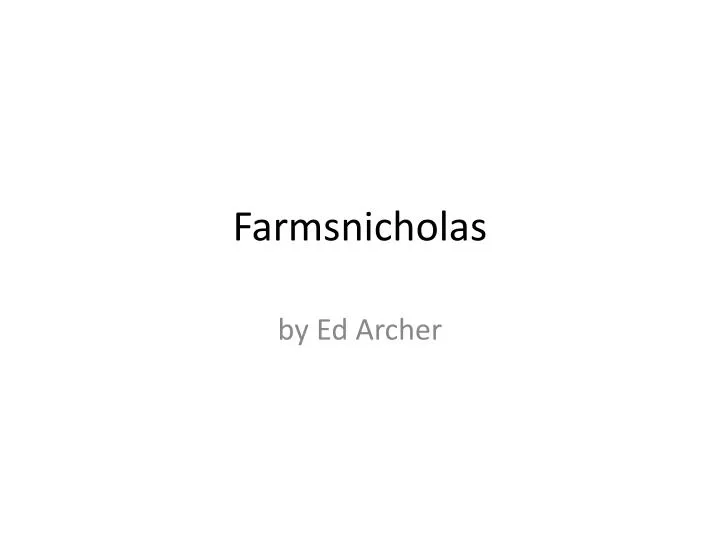 farmsnicholas