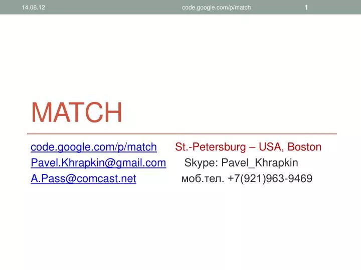 match