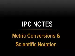 IPC Notes