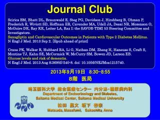 Journal Club