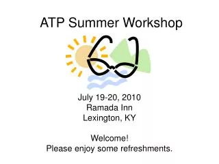 ATP Summer Workshop