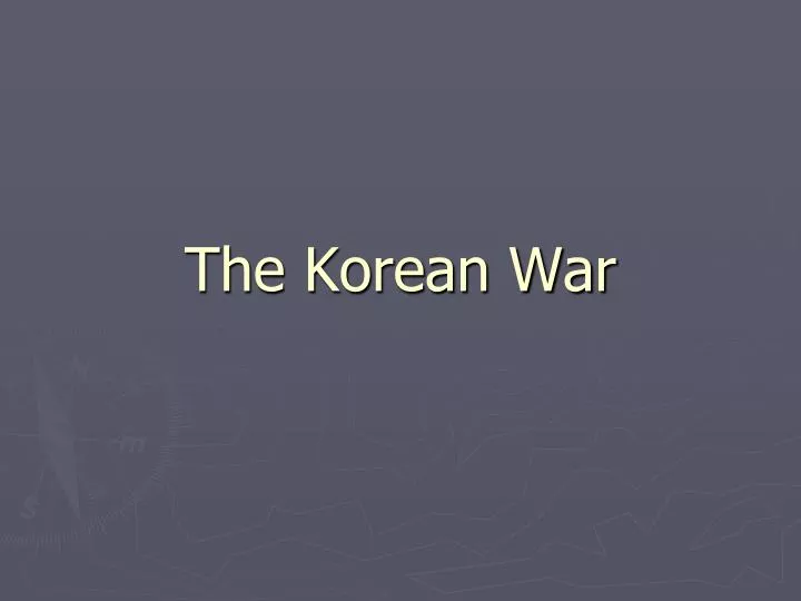 the korean war