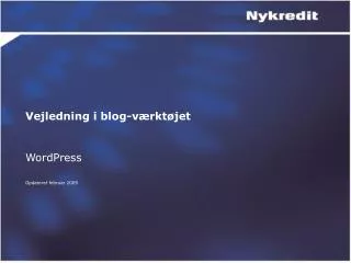vejledning i blog v rkt jet