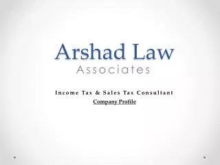 Arshad Law