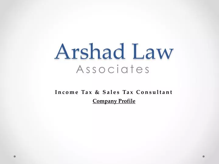 arshad law