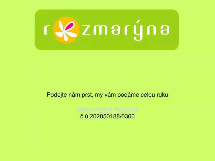 podejte n m prst my v m pod me celou ruku www rozmaryna ops cz 202050188 0300