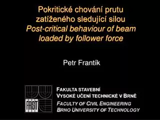 petr frant k