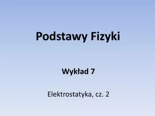 podstawy fizyki