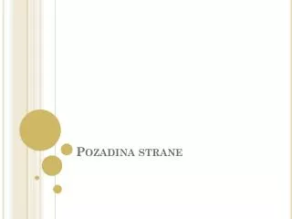 pozadina strane