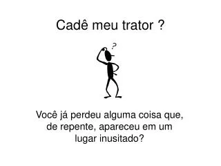 cad meu trator