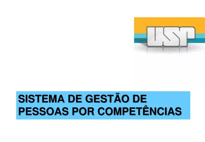 sistema de gest o de pessoas por compet ncias