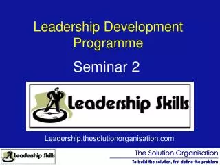 Leadership Development Programme