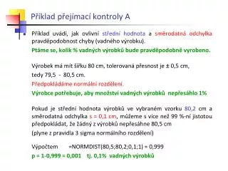 p klad p ej mac kontroly a