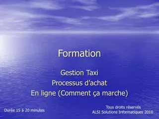 formation