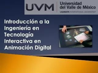 introducci n a la ingenier a en tecnolog a interactiva en animaci n digital
