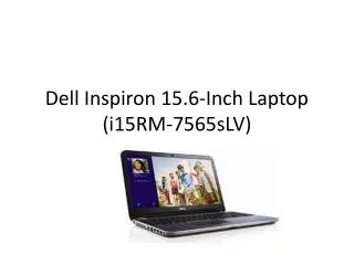 Dell Inspiron 15.6-Inch Laptop (i15RM-7565sLV)