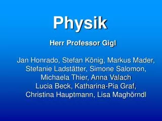 physik