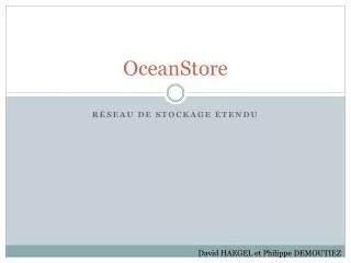 oceanstore