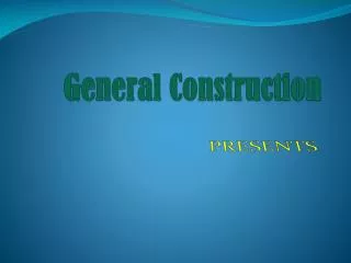 General Construction