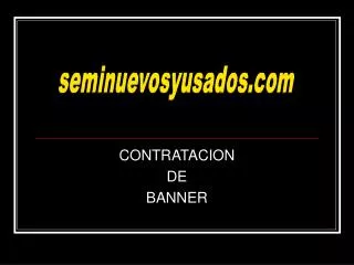 contratacion de banner