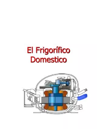 el frigor fico domestico