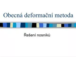 obecn deforma n metoda