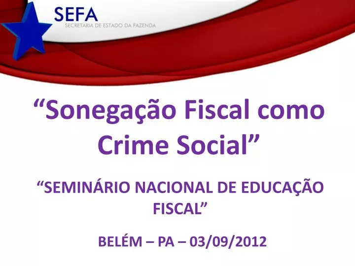 semin rio nacional de educa o fiscal