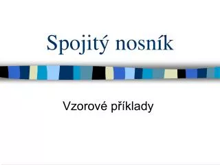 spojit nosn k