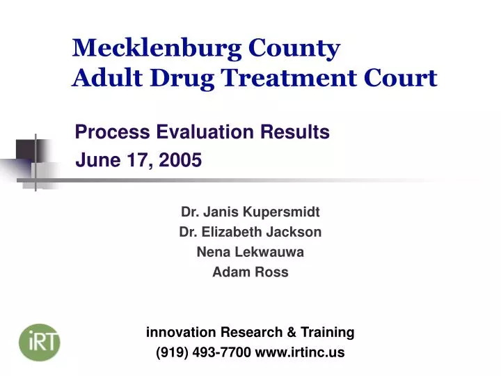 mecklenburg county adult drug treatment court