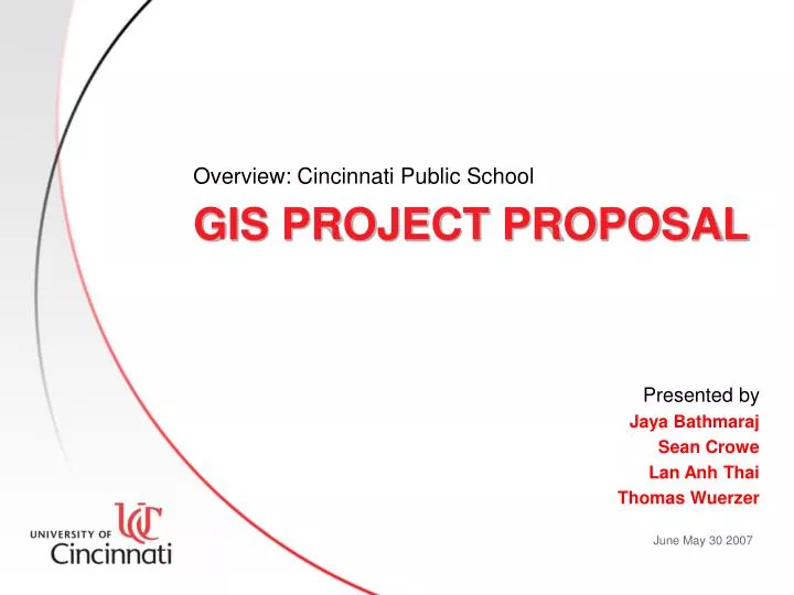 gis project proposal