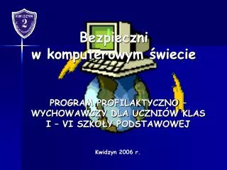 bezpieczni w komputerowym wiecie