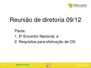 reuni o de diretoria 09 12
