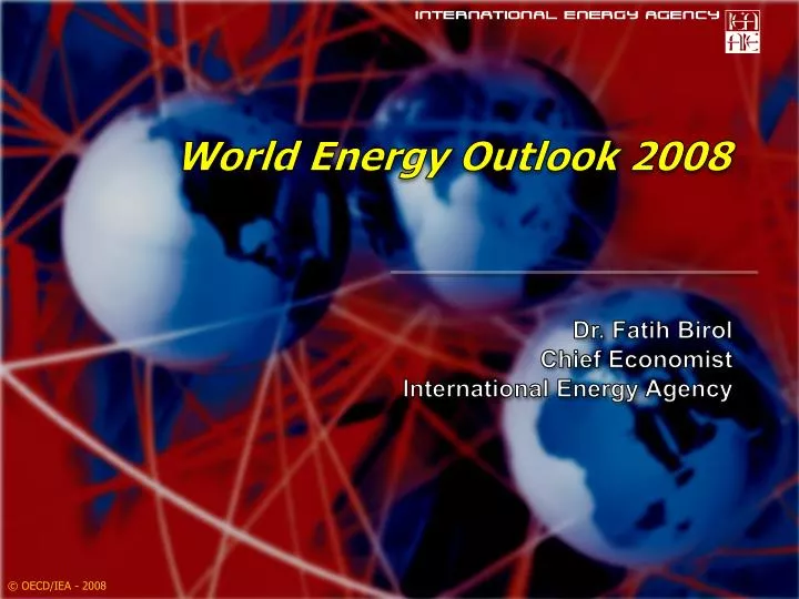 world energy outlook 2008
