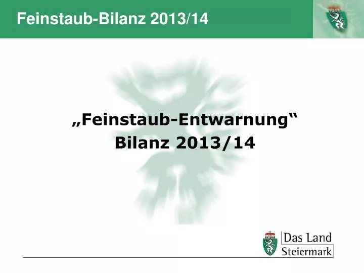 feinstaub bilanz 2013 14