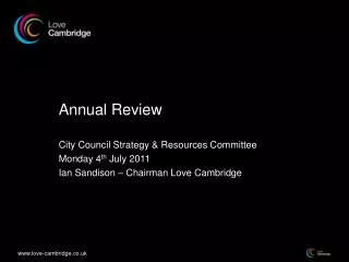 Annual Review