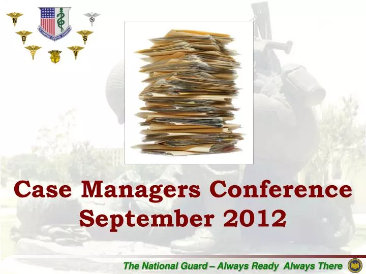 case managers conference september 2012