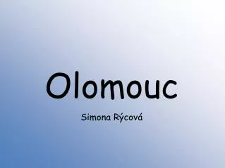 olomouc