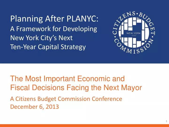planning after planyc a framework for developing new york city s next ten year capital strategy