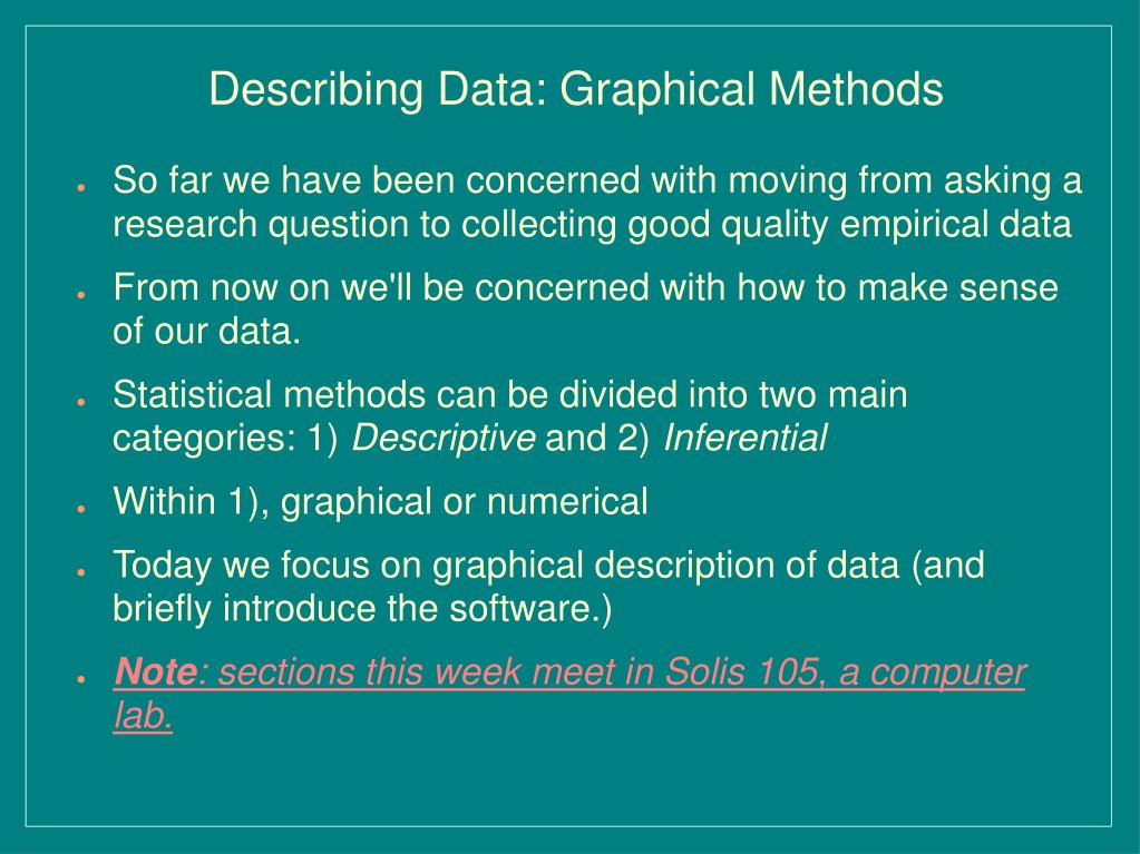 PPT - Describing Data: Graphical Methods PowerPoint Presentation, free ...