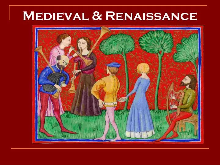 medieval renaissance