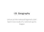 I.B. Geography - slide 1
