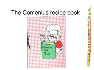 The Comenius recipe book