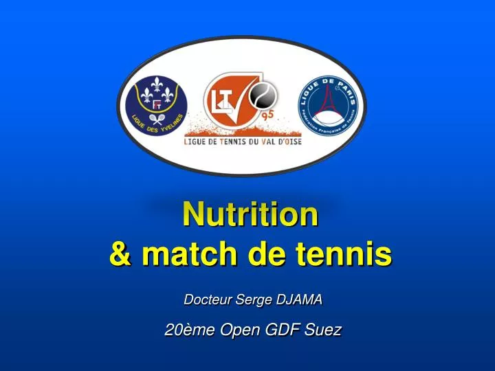 nutrition match de tennis