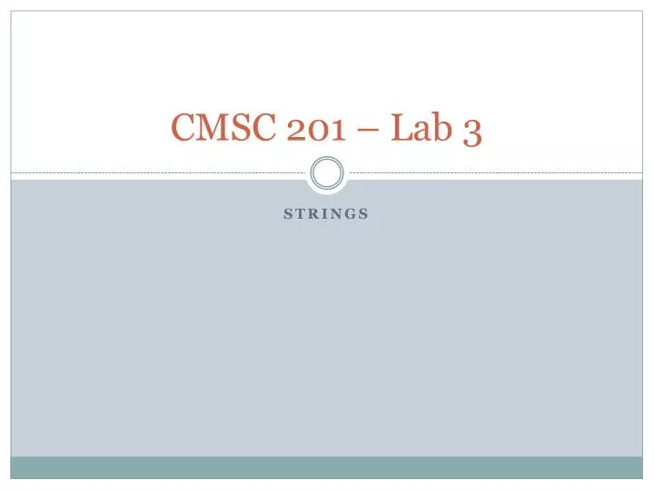 cmsc 201 lab 3
