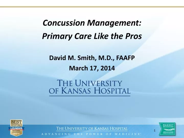 concussion management primary care like the pros david m smith m d faafp march 17 2014